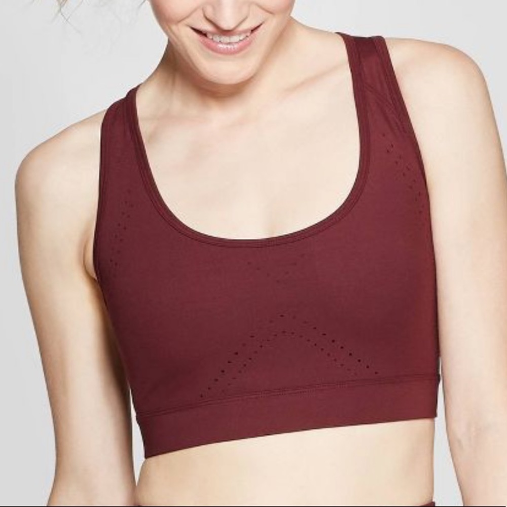 NEW❗️ Burgundy Sports Bra - JOY LAB - NWT ✨